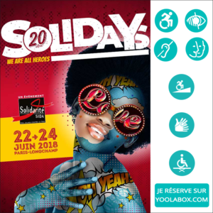 Festival Solidays du 22 au 24 juin
