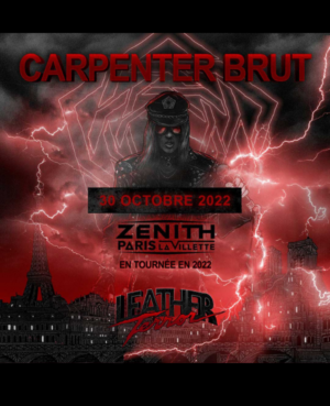 Carpenter Brut 2022 Zénith Paris La Villette