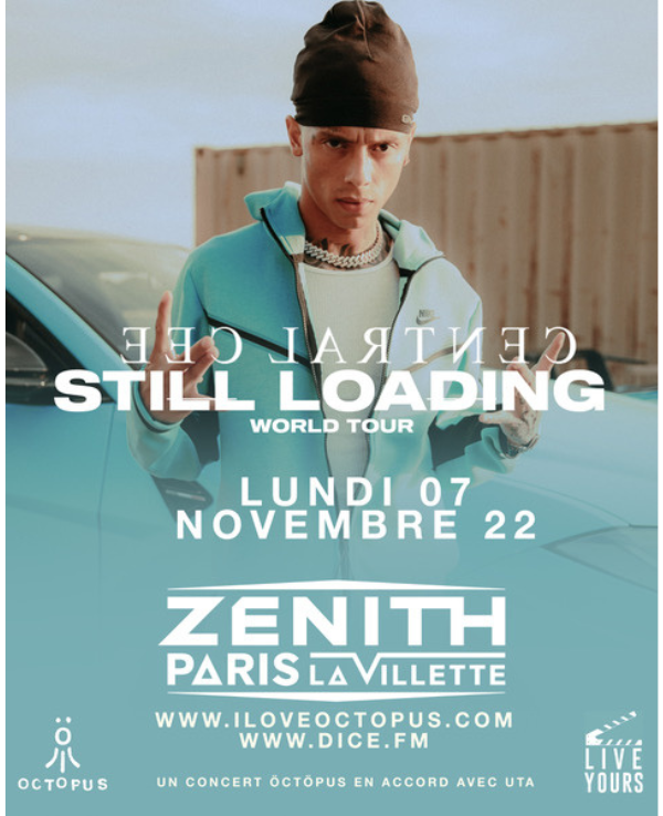 Central Cee 2022 Zénith Paris La Villette