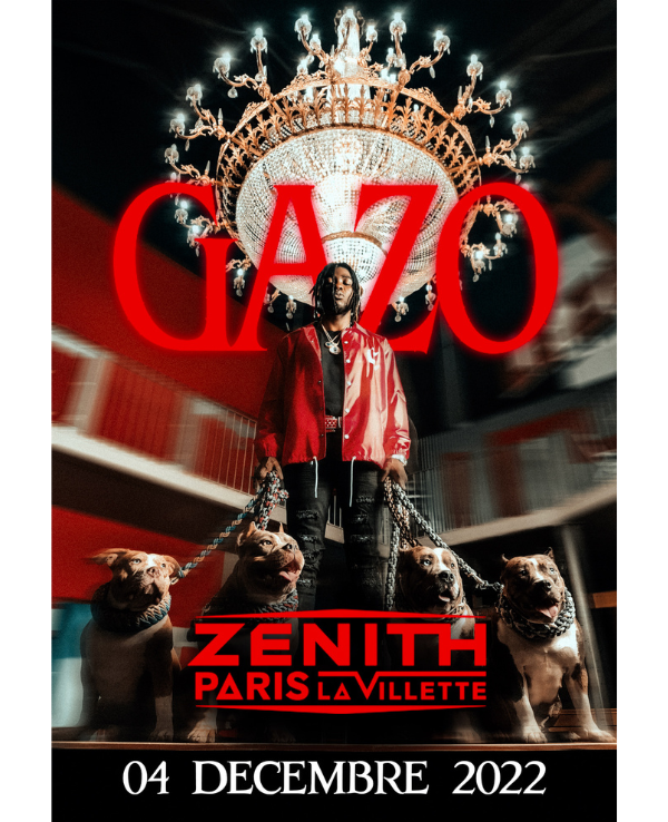 Gazo 2022 Zénith Paris La Villette