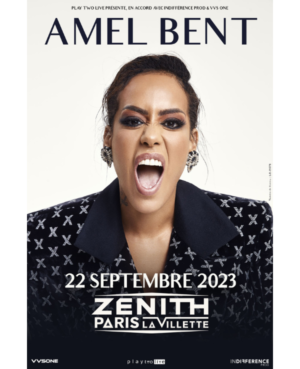 Amel Bent 2023 Zénith Paris La Villette