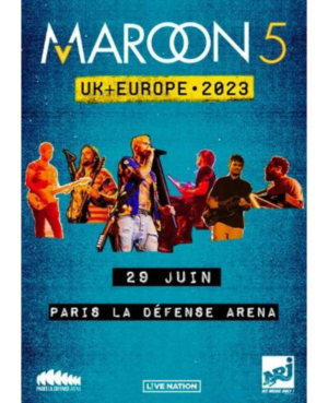 MAROON 5 2023 Paris La Défense Arena
