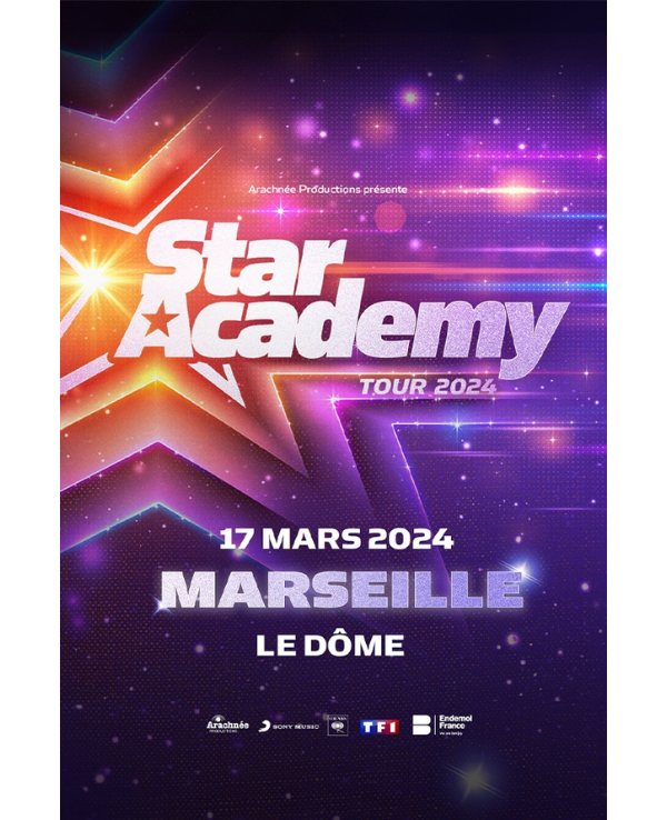 Star Academy - Tour 2024 - 14 Avril 2024 - Billetterie - Bordeaux
