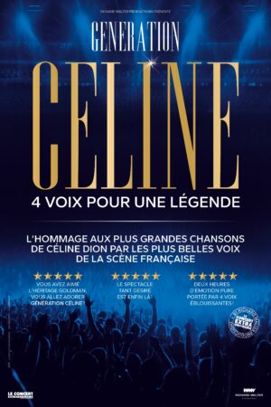 GENERATION CELINE - DIMANCHE 18 JANVIER 2026 - Zénith Sud Montpellier