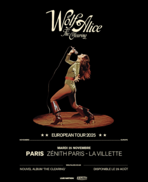 WOLF ALICE - MARDI 25 NOVEMBRE 2025 - Zénith Paris La Villette