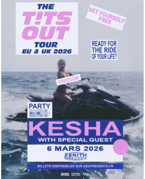 KESHA - VENDREDI 06 MARS 2026 - Zénith Paris La Villette
