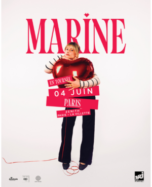MARINE - JEUDI 4 JUIN 2026 - Zénith Paris - La Villette