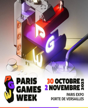 PARIS GAMES WEEK - BILLET JOUR - DIMANCHE 2 NOVEMBRE 2025- PARIS / PARIS EXPO PORTES DE VERSAILLES