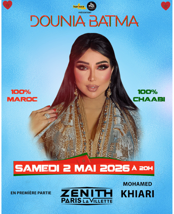 DOUNIA BATMA -SAMEDI 02 MAI 2026 - Zénith Paris - La Villette