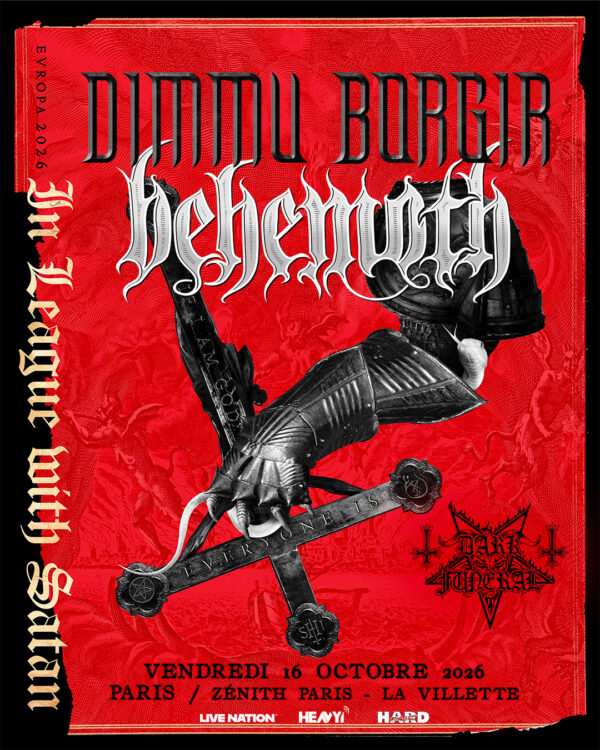 BEHEMOTH & DIMMU BORGIR - VENDREDI 16 OCTOBRE 2026 - Zénith Paris - La Villette