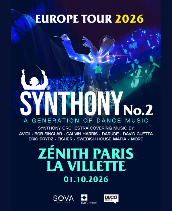 Synthony No.2 - JEUDI 1ER OCTOBRE 2026 - Zénith Paris - La Villette