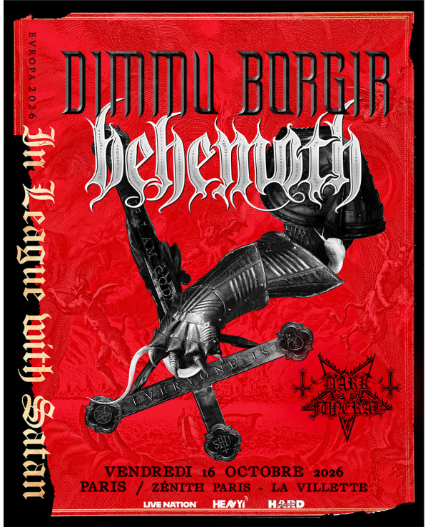 BEHEMOTH & DIMMU BORGIR - VENDREDI 16 OCTOBRE 2026 - Zénith Paris - La Villette