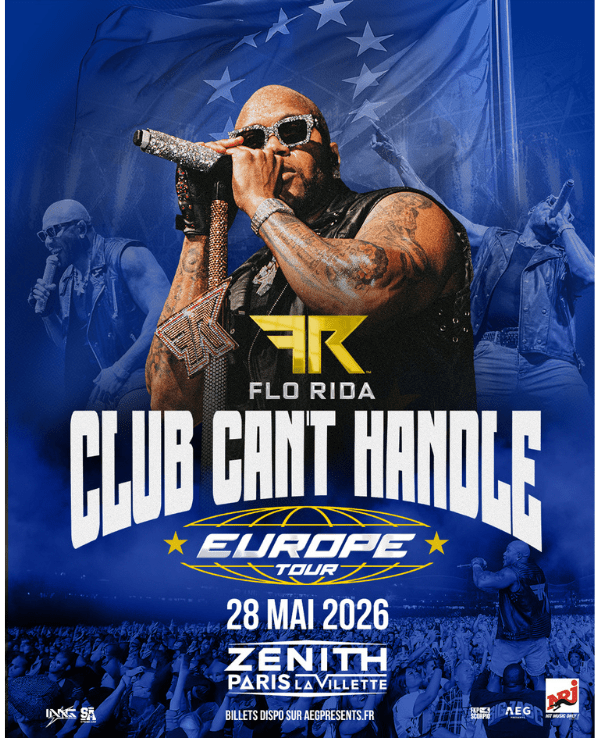 FLO RIDA - JEUDI 28 MAI 2026 - Zénith Paris - La Villette