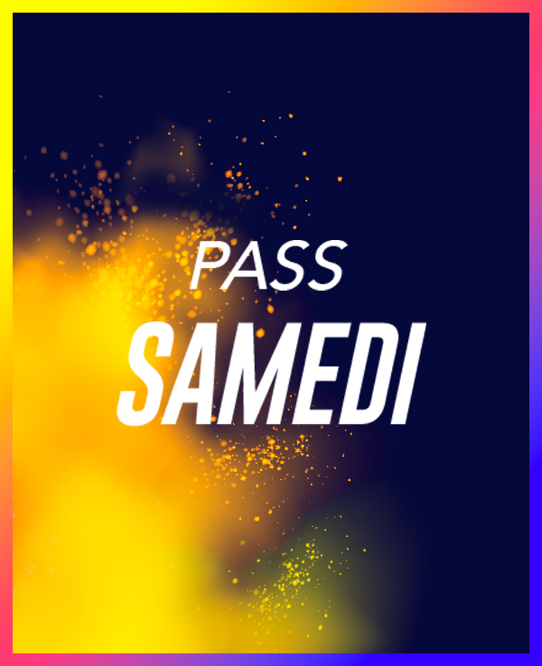 SOLIDAYS 2026 PASS SAMEDI - SAMEDI 27 JUIN 2026