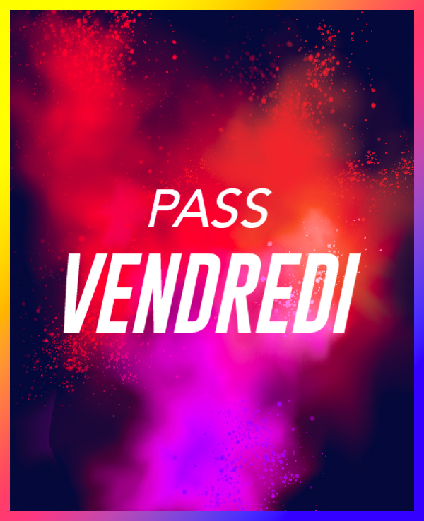 SOLIDAYS 2026 PASS VENDREDI - VENDREDI 26 JUIN 2026