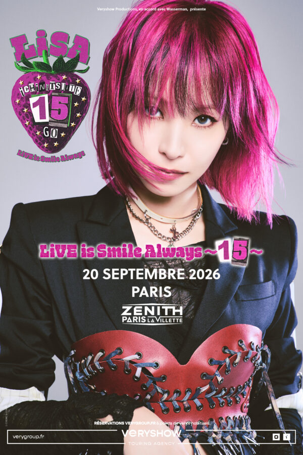 LiSA - DIMANCHE 20 SEPTEMBRE 2026 - Zénith Paris - La Villette