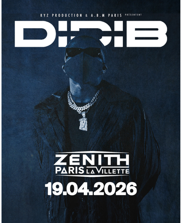 DIDI B - DIMANCHE 19 AVRIL 2026 - Zénith Paris - La Villette
