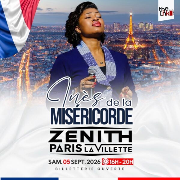 INES DE LA MISERICORDE - SAMEDI 5 SEPTEMBRE 2026- Zénith Paris - La Villette
