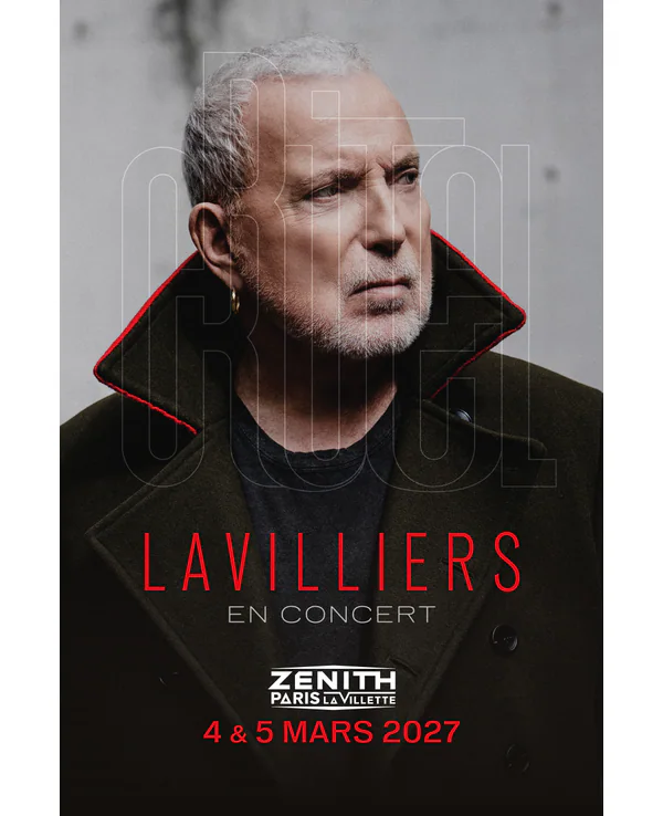 BERNARD LAVILLIERS - Zénith Paris La Villette