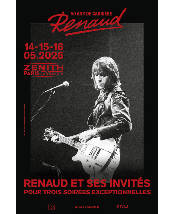 Renaud 50 ans de carrière - Zénith Paris La Villette