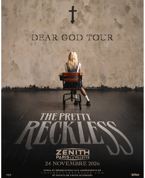 THE PRETTY RECKLESS - MARDI 24 NOVEMBRE 2026 - Zénith Paris - La Villette