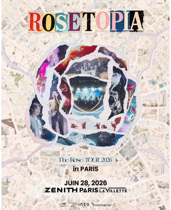 THE ROSE - DIMANCHE 28 JUIN 2026 - Zénith Paris La Villette