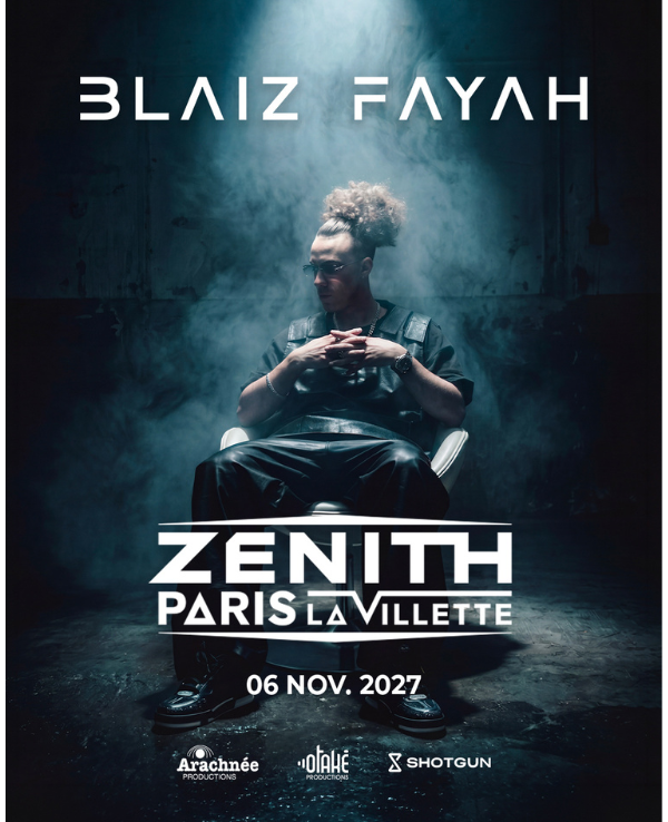 BLAIZ FAYAH - SAMEDI 06 NOVEMBRE 2027 - Zénith Paris - La Villette