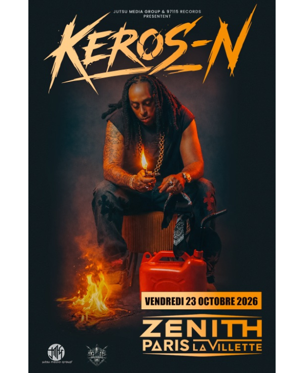 KEROS-N - VENDREDI 23 OCTOBRE 2027 - Zénith Paris - La Villette