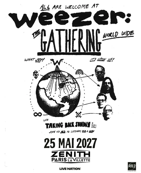 WEEZER - Zénith Paris - La Villette