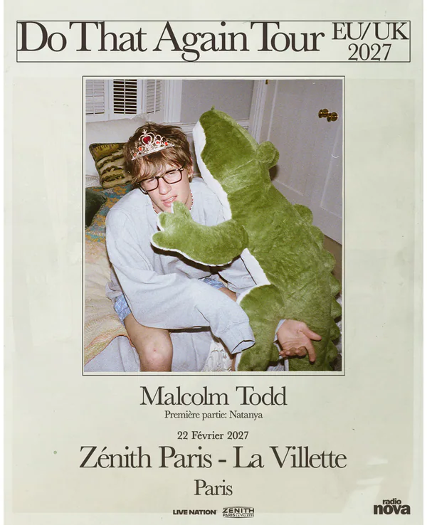 MALCOLM TODD - Zénith Paris - La Villette
