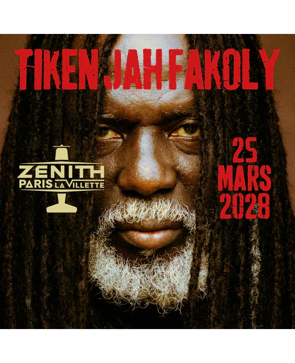 TIKEN JAH FAKOLY - Zénith Paris - La Villette
